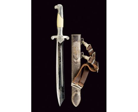 An officers RAD dagger, dating: 1933-45, provenance: Germany, dating: 1933-45, provenance: Germany, Blade with the motto 'Arb