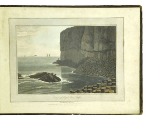 DANIELL, William. Illustrations of the island of Staffa, in a series of views, accompanied by topographical and geological de