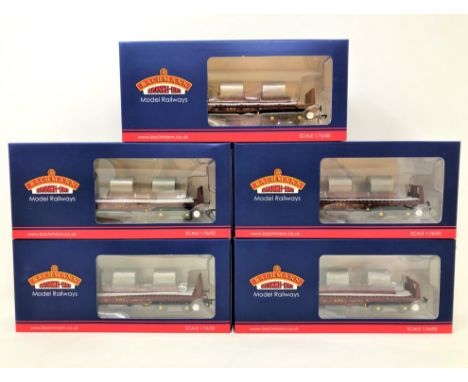 Bachmann : 38-350A BZA Steel Carrier Wagon EWS, boxed. (5)  