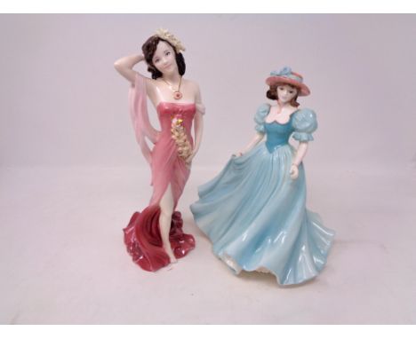 Two Coalport figures, Ruby No. 269 of 9500 and Ladies of Fashion Kathleen.  