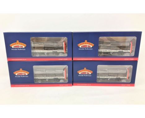 Bachmann : 38-300 OTA Timber Carrier Wagon Railfreight with lumber load, boxed. (4)  