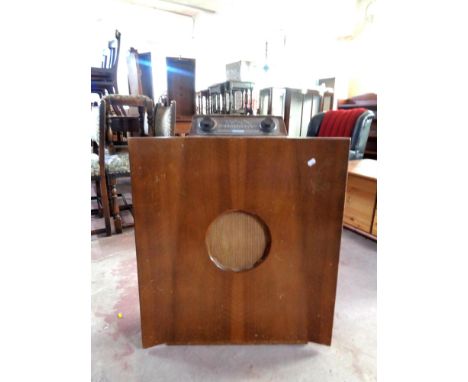 An Art Deco Murphy 146 floor standing valve radio 