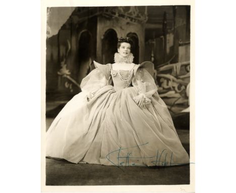 HEPBURN KATHARINE: (1907-2003) American Actress, Academy Award winner. An excellent vintage signed sepia 8 x 10 photograph of
