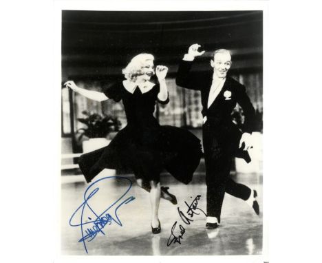 ASTAIRE FRED (1899-1987) American Actor &amp; Dancer &amp; ROGERS GINGER (1911-1995) American Actress &amp; Dancer, both Acad
