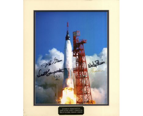 AUTOGRAPHS: A miscellaneous selection of signed items, photographs, programmes etc., and printed ephemera etc., by a variety 