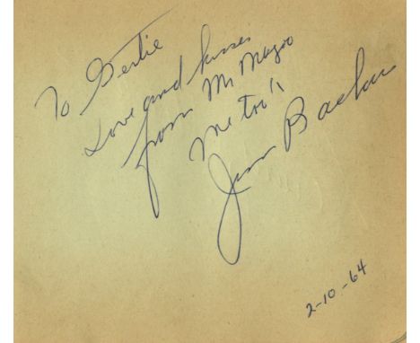 AUTOGRAPH ALBUMS: Selection of autograph albums containing many signatures by various actors, actresses, entertainers and a f