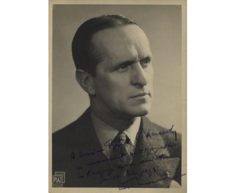 LA ROCQUE FRANCOIS DE: (1885-1946) French Leader of the right-wing league Croix de Feu (1930-36) and the Parti Social Francai