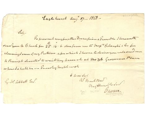 LAMBART RICHARD: (1763-1837) 7th Earl of Cavan. British General of the Napoleonic era. Lambart suggested to the British Gover