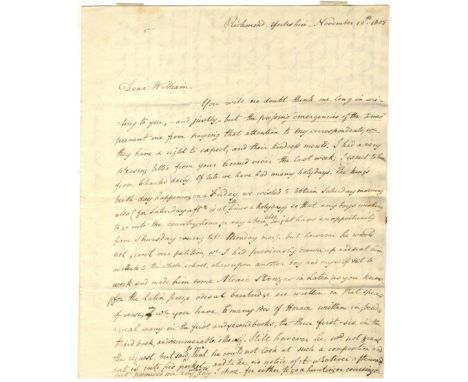 [NELSON HORATIO]: (1758-1805) British Admiral during the Napoleonic Wars, the victor of the Battle of Trafalgar, 1805. MUSGRA