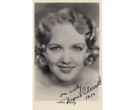 ACTRESSES: Selection of vintage signed postcard photographs (all issued by Picturegoer) by various actresses including Pola N