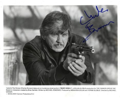 BRONSON CHARLES: (1921-2003) American Actor. Signed 10 x 8 photograph of Bronson in a half length pose in costume as Paul Ker