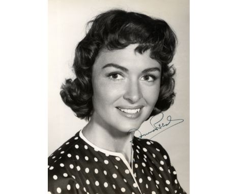 REED DONNA: (1921-1986) American Actress, Academy Award winner. Signed 7 x 10 photograph of Reed in a head and shoulders pose