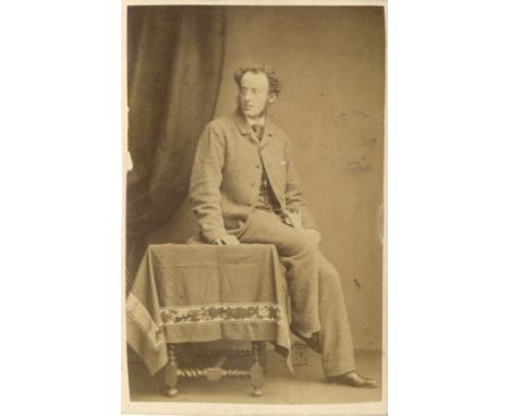 [MILLAIS JOHN EVERETT]: (1829-1896) English Painter, one of the founders of the Pre-Raphaelite Brotherhood. Vintage unsigned 
