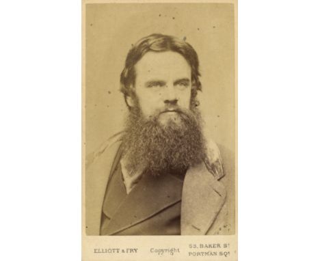 [HUNT WILLIAM HOLMAN]: (1827-1910) English Painter, one of the founders of the Pre-Raphaelite Brotherhood. . Vintage unsigned