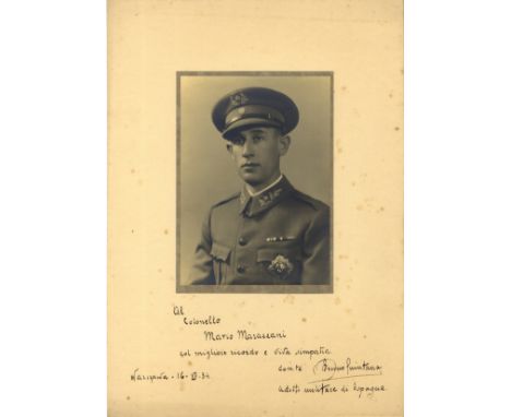 QUINTANA BRUNO: (1893-1936) Spanish Military officer, killed in the Paracuellos del Jarama in Madrid in 1936 during the Spani