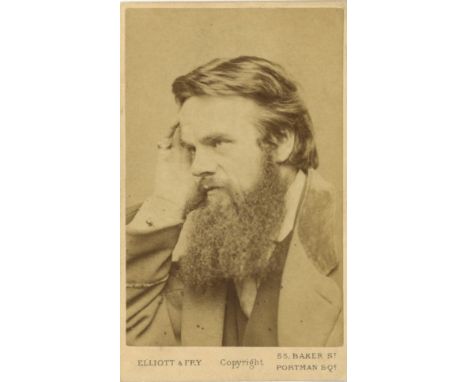 [HUNT WILLIAM HOLMAN]: (1827-1910) English Painter, one of the founders of the Pre-Raphaelite Brotherhood. Vintage unsigned c