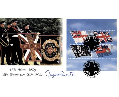 THATCHER MARGARET: (1925-2013) British Prime Minister 1979-90. Signed First Day Cover commemorating the Bi-Centennial of the 