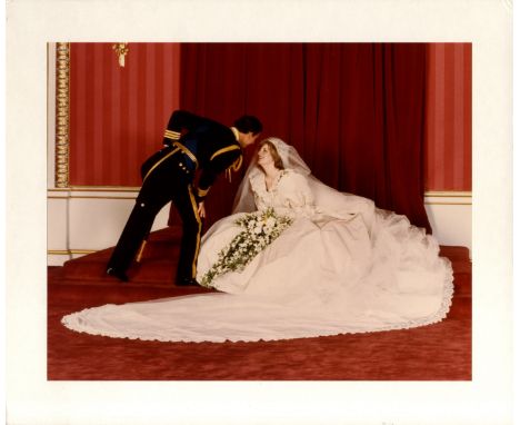 [CHARLES] (1948- ) Prince of Wales & [DIANA] (1961-1997) Princess of Wales. Small selection of four original official colour 