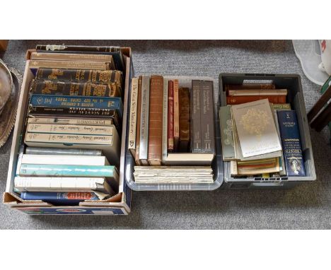 Three Boxes of Silver Reference Books, including H. A. Crosby Forbes, Chinese Export Silver 1785-1885, 1975; C. Arminjon et. 