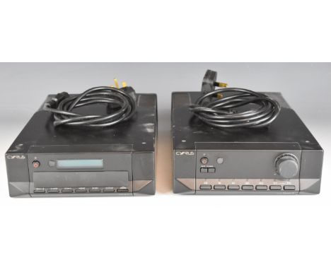 Cyrus III amplifier and Cyrus PSX R power supply unit.&nbsp;