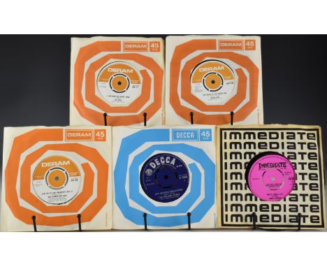 Approximately 100 mainly 1960s 7" singles on Decca, Immediate, Deram, Tamla, Stax, CBS, Pye, Reprise, RCA, Parlophone, RAK, F