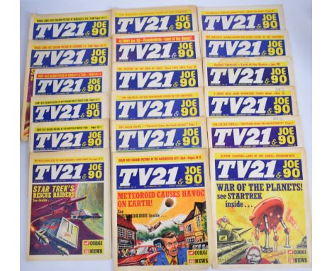 Over two-hundred issues of Gerry Anderson's TV Century 21 featuring Stingray, Captain Scarlet, Joe 90 etc, the majority from 