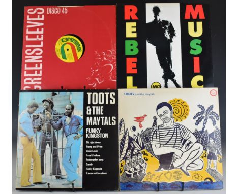 Eleven Reggae / Roots / Ska / Lovers Rock LPs comprising Toots &amp; The Maytals Funky Kingston and Reggae Greats, Linton Kwe