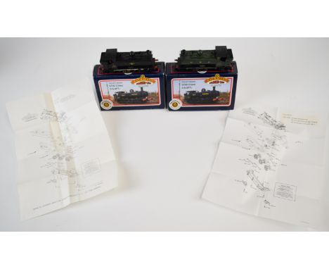 Two Bachmann 5700 Class 0-6-0PT 00 gauge model railway locomotives, both in original boxes.