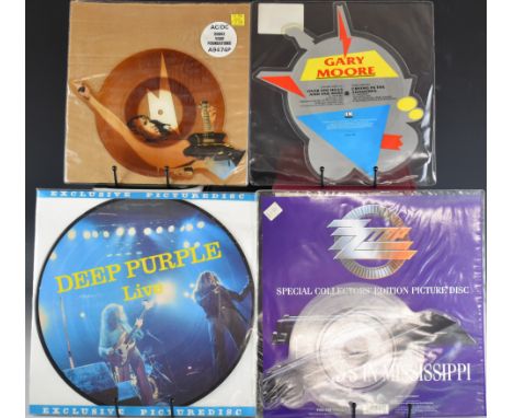 Mainly 1980's collection of Rock and Pop records including twelve picture discs, one 10" single and approximately one hundred
