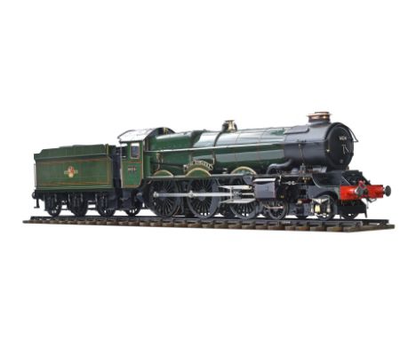 Exhibition standard 7&frac14; inch gauge 1.5 inch to the foot live steam 4-6-0 British Railways, ex GWR tender locomotive Kin