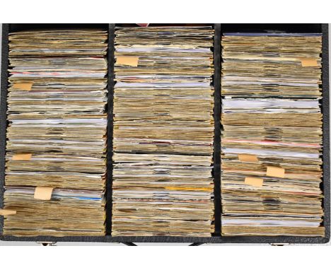 Part 2 of a large collection of 7" singles comprising approximately 650 records by artists from K to Z, most appear VG+ but s