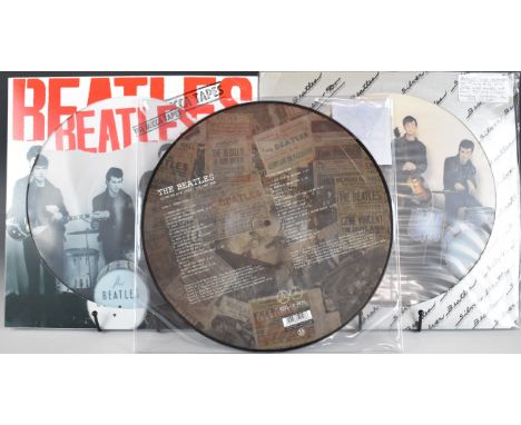 The Beatles - Three picture disc unofficial / bootleg releases comprising Like Dreamers Do, Live On Air 1963 Volume 1 and The