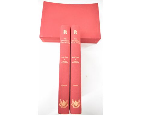 [Rolls-Royce] The Edwardian Rolls-Royce by John Fasal and Bryan Goodman 1994&nbsp;illustrated, in 2 gilt hardback folio volum