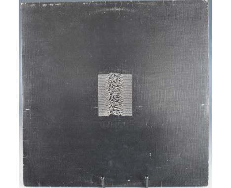 Joy Division - Unknown Pleasures, early press with Garrod and Lofthouse textured sleeve, glossy square cornered inner sleeve,