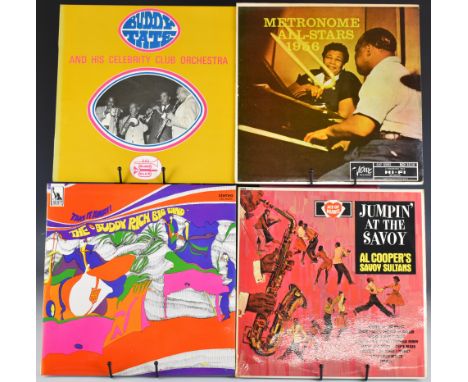 Fifty mostly 1950s and 1960s US and UK Jazz LPs including Al Cooper, Eddie London, Andy Kirk, Louis Armstrong, Harry Strutter