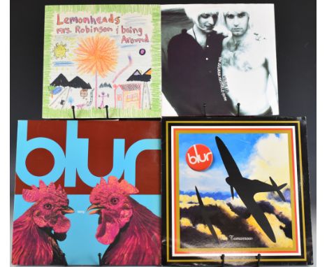 Approximately forty five 1980s and 1990s Indie Rock 12" singles including Blur For Tomorrow, Bang and She's So High, Stone Ro
