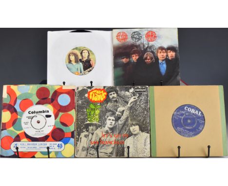 Approximately 110 mainly 1960s and 1970s Rock and Pop 7" records, mostly UK issues with some USA imports including ten Rollin