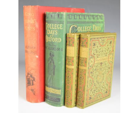 King Solomon&rsquo;s Mines by H. Rider Haggard, published Cassell &amp; Company 1885 first edition, Eight Thousand with colou