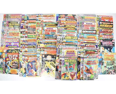 One hundred and seventy-five silver and bronze age Marvel and DC comics to include The Amazing Spider-Man, The Incredible Hul