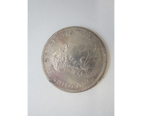 George III,Dollar, 1804, laureate and draped bust right, R.Britannia seated left (S.3768).  Some light scratching, otherwise 