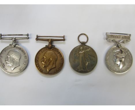 Four to Lieutenant J.H.McKay, Royal Army Service Corps, late Mercantile Marine,British War Medal (Mte.J.H.McKay. M.F.A.); Mer
