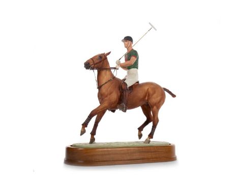 DORIS LINDNER FOR ROYAL WORCESTER, H.R.H. THE DUKE OF EDINBURGH, CIRCA 1968 no. 120/750, stamped marks, on plinth, with certi