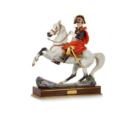BERNARD WINSKILL FOR ROYAL WORCESTER, NAPOLEON BONAPARTE, CIRCA 1969 no. 192/750 stamped marks, on plinth, with certificate, 