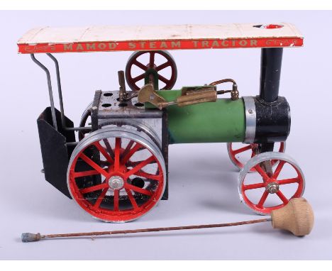 A Mamod steam tractor