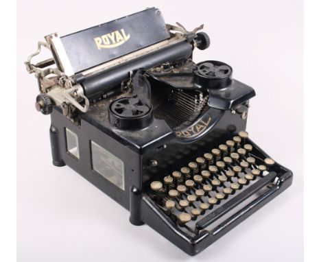 A Royal typewriter, Serial Number X548908