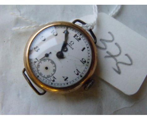 Ladies vintage 9ct Omega wrist watch     
