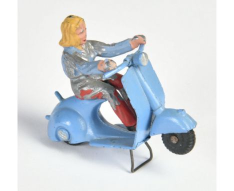 Moko, Vespa Roller, England, 1:43, LM, Ersatzrad fehlt, sonst gut