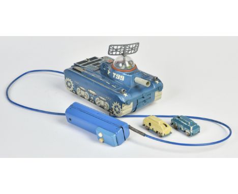 Gama, Space Tank, W.-Germany, 20 cm, Blech, Funktion ok, min. LM, Z 2+