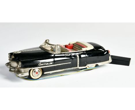 Gama, Cadillac Cabriolet, W.-Germany, 31 cm, Blech, Fernbedienung ersetzt, LM, Z 2-3