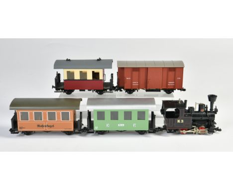 Fleischmann, Magio Train, Lok mit 4 Wagen, Spur 00, Z 2+
